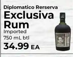 Sunset Foods Diplomatico Rerserva Exclusiva Rum offer