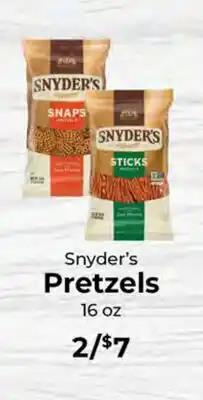 Sunset Foods Snyder's Pretzels offer