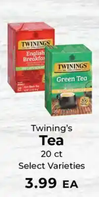 Sunset Foods Twinings Tea offer