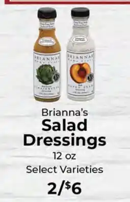 Sunset Foods Brianna's Salad Dressings offer