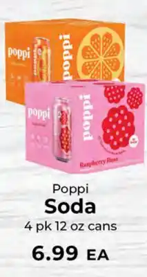 Sunset Foods Poppi Soda offer