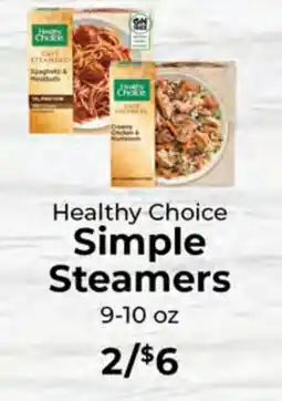 Sunset Foods Healthy Choice Simple Steamers offer