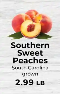 Sunset Foods Southern Sweet Peaches offer