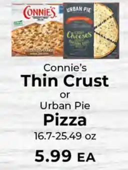 Sunset Foods Connie's Thin Crust or Urban Pie Pizza offer