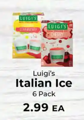Sunset Foods Luigi's Italian Ice offer