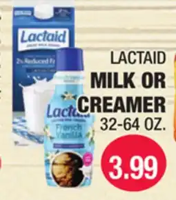 Carnicerias Jimenez LACTAID MILK OR CREAMER offer