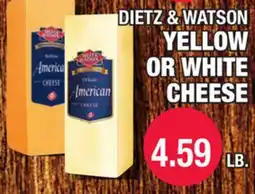 Carnicerias Jimenez DIETZ & WATSON YELLOW OR WHITE CHEESE offer
