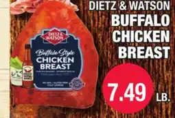 Carnicerias Jimenez DIETZ & WATSON BUFFALO CHICKEN BREAST offer