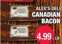 Carnicerias Jimenez ALEX'S DELI CANADIAN BACON offer