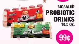 Carnicerias Jimenez BIOSALUD PROBIOTIC DRINKS offer