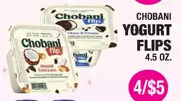 Carnicerias Jimenez CHOBANI YOGURT FLIPS offer