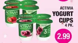 Carnicerias Jimenez ACTIVIA YOGURT CUPS offer