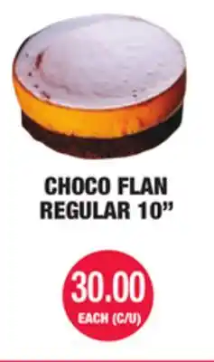 Carnicerias Jimenez CHOCO FLAN REGULAR 10 offer