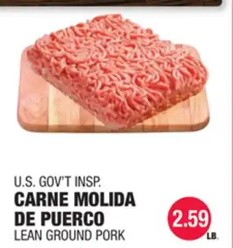 Carnicerias Jimenez CARNE MOLIDA DE PUERCO offer