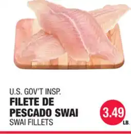Carnicerias Jimenez U.S. GOV'T INSP. FILETE DE PESCADO SWAI offer