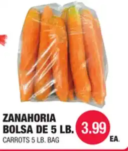 Carnicerias Jimenez CARROTS 5 LB. BAG offer