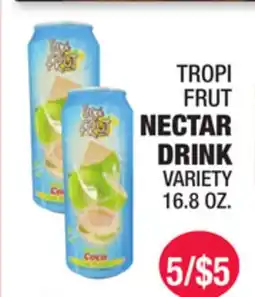 Carnicerias Jimenez TROPI FRUT NECTAR DRINK VARIETY offer