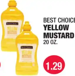 Carnicerias Jimenez BEST CHOICE YELLOW MUSTARD offer