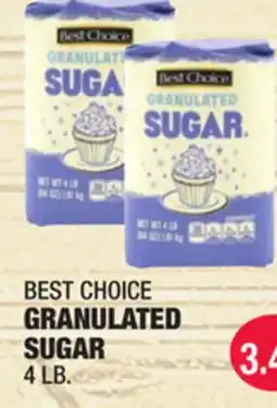 Carnicerias Jimenez BEST CHOICE GRANULATED SUGAR offer