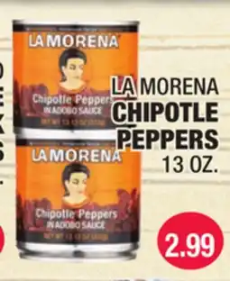 Carnicerias Jimenez LA MORENA CHIPOTLE PEPPERS offer