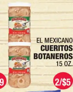 Carnicerias Jimenez EL MEXICANO CUERITOS BOTANEROS offer