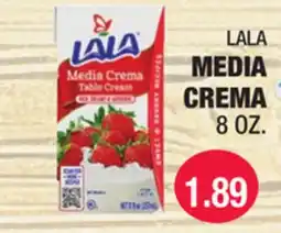 Carnicerias Jimenez LALA MEDIA CREMA offer