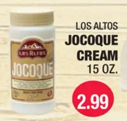 Carnicerias Jimenez LOS ALTOS JOCOQUE CREAM offer