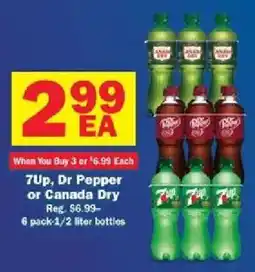 Schnucks 7Up or Dr Pepper and Canada Dry offer
