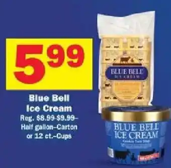 Schnucks Blue Bell Ice Cream offer