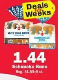 Schnucks Schnucks Buns offer