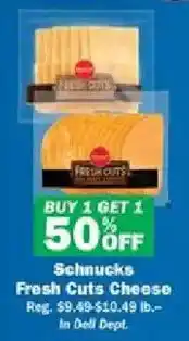 Schnucks Schnucks Fresh Cuts Cheese offer