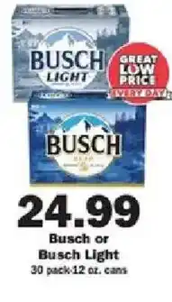 Schnucks Busch or Busch Light offer