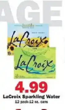 Schnucks LaCroix Sparkling Water offer