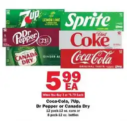 Schnucks Coca-Cola, 7Up, Dr Pepper or Canada Dry offer