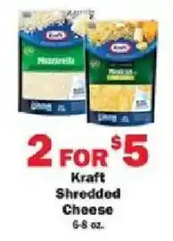 Schnucks Kraft Shredded Cheese offer