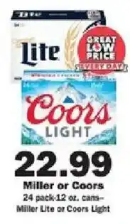 Schnucks Miller or Coors offer