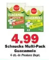 Schnucks Schnucks Multi-Pack Guacamole offer