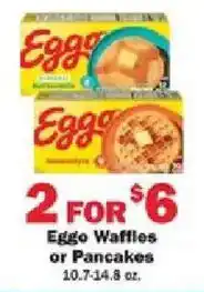 Schnucks Eggo Waffles or Pancakes offer