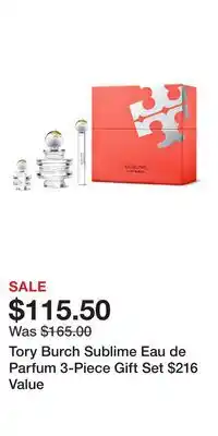 Nordstrom Tory Burch Sublime Eau de Parfum 3-Piece Gift Set $216 Value offer