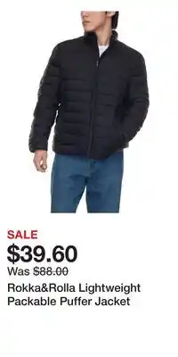 Nordstrom Rokka&Rolla Lightweight Packable Puffer Jacket offer