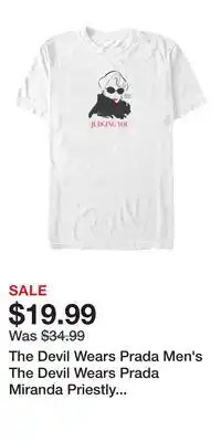 Nordstrom The Devil Wears Prada Men's The Devil Wears Prada Miranda Priestly Judging You Graphic T-Shirt offer