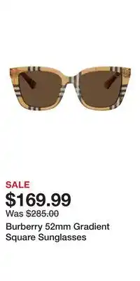 Nordstrom Burberry 52mm Gradient Square Sunglasses offer