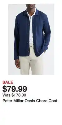 Nordstrom Peter Millar Oasis Chore Coat offer