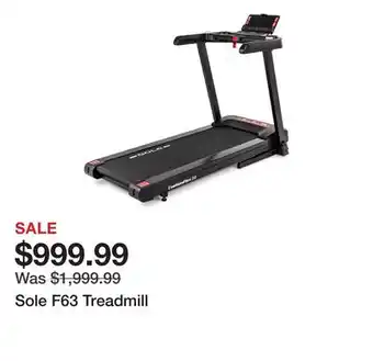 Dick's Sporting Goods Sole F63 Treadmill offer