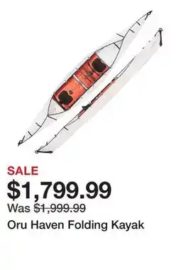 Dick's Sporting Goods Oru Haven Folding Kayak offer