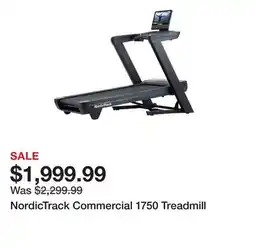Dick's Sporting Goods NordicTrack Commercial 1750 Treadmill offer