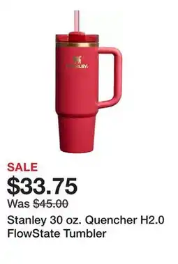 Dick's Sporting Goods Stanley 30 oz. Quencher H2.0 FlowState Tumbler offer