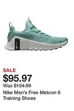 Dick's Sporting Goods Nike Men's Free Metcon 6 Training Shoes offer