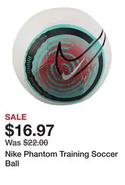 Dick's Sporting Goods Nike Phantom Training Soccer Ball offer