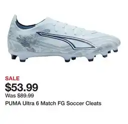 Dick's Sporting Goods PUMA Ultra 6 Match FG Soccer Cleats offer
